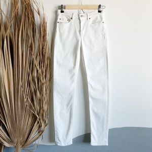 Acne Studios Skin 5 White Vintage Skinny Jeans